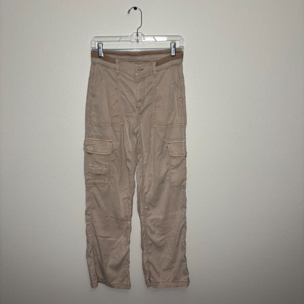 American Eagle Y2K Style Cargo Khaki Pants 0 Regular